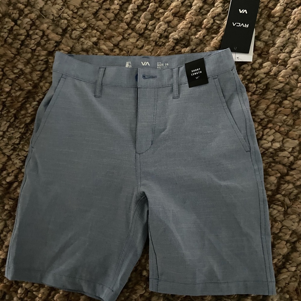 Rvca blue shorts sz 26